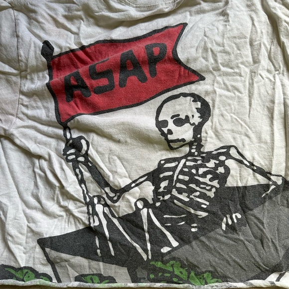 ASAP womens skeleton cropped tee - Picture 6 of 8